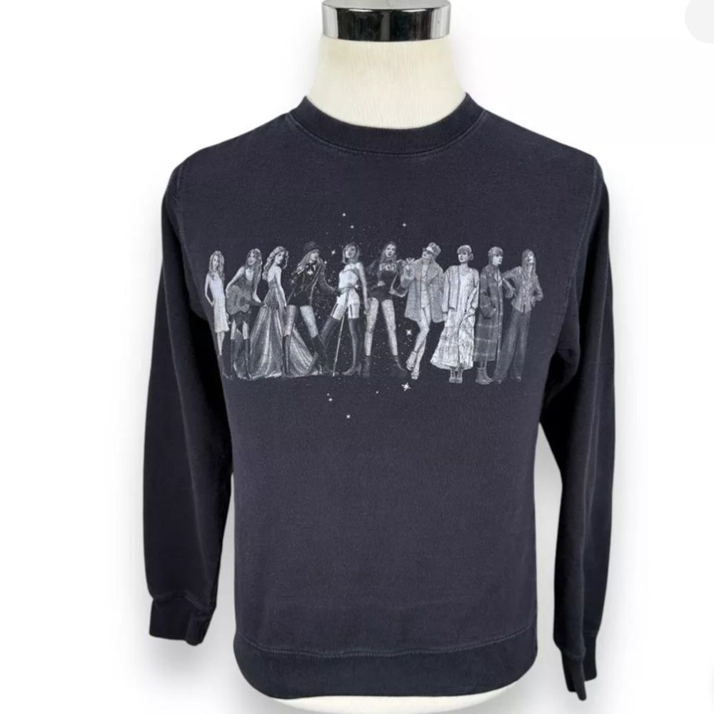 Taylor Swift Sweatshirt OFFICIAL MERCH Midnights crewneck, cotton size small